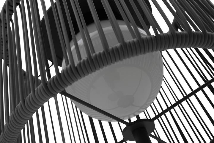 Produktbild Leco Stehlampe mit Ablagetisch anthrazit
