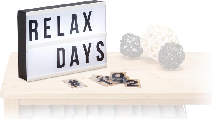 Image du produit Relaxdays Boîte à lumière