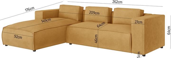 Actual product image Ropez Cloe (Corner sofa)