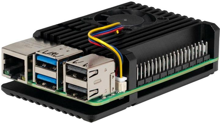Actual product image Joy-it Armor Case BLOCK ACTIVE SBC housing Suitable for (development kits): Raspb