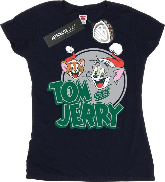 Tom & Jerry Christmas Greetings TShirt (XXL)