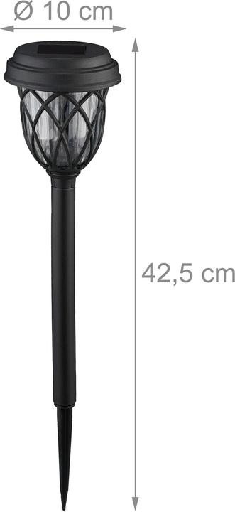 Actual product image Relaxdays Solar lamps set (IP44)