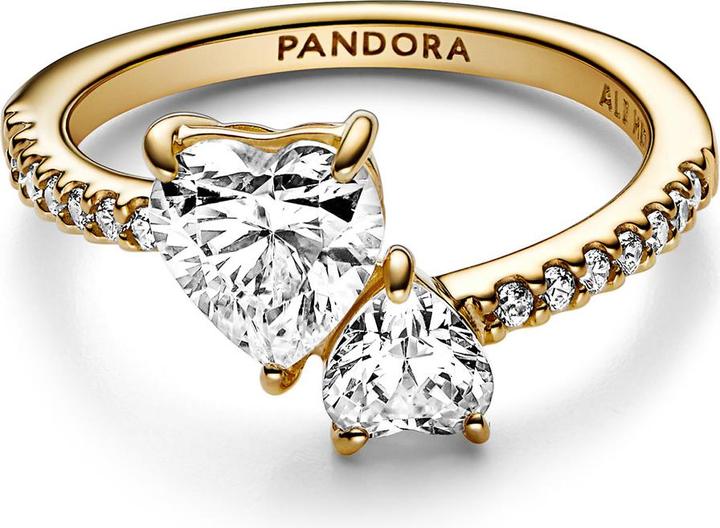 Produktbild Pandora Doppel Herz (58, 585/14 K Gold)