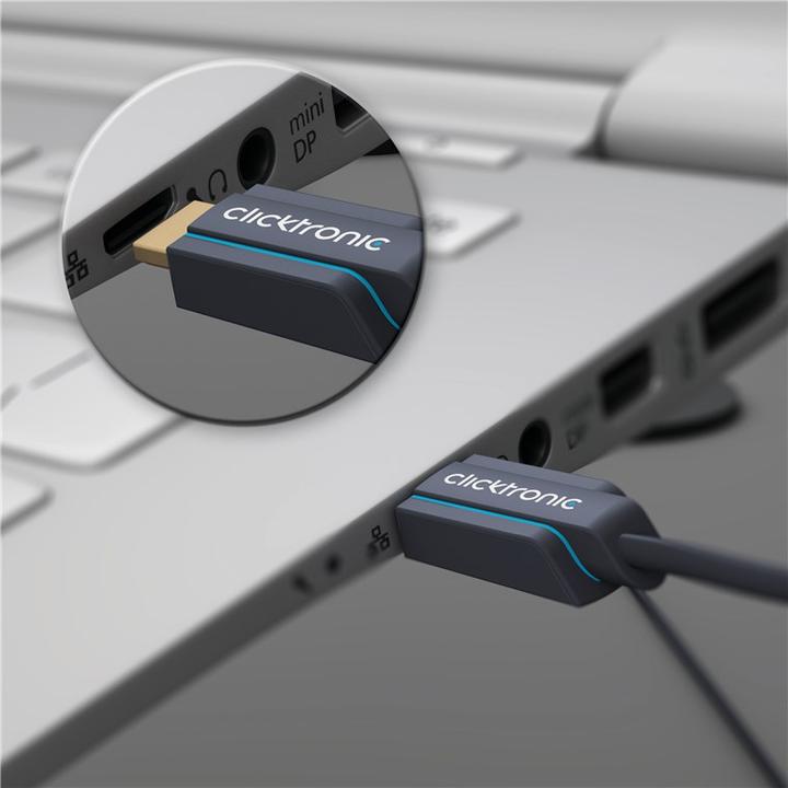 Produktbild clicktronic High Speed HDMI Kabel Ethernet (3 m, HDMI)