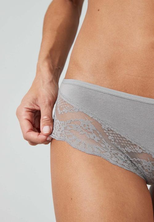 Actual product image Snocks Hipster Panties mit Spitze (M, pack of 3)