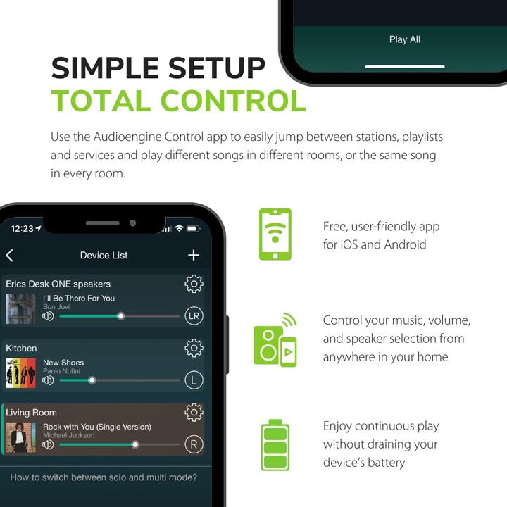 Produktbild Audioengine A1 Bluetooth Home Music (60 W)