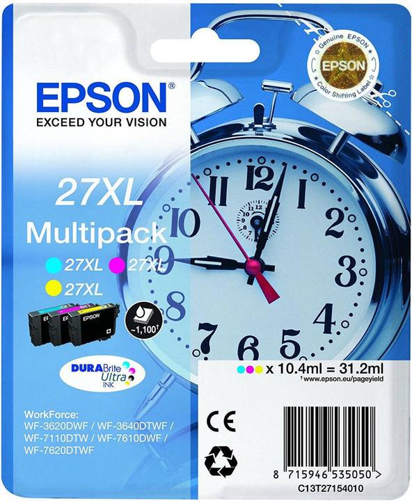 Epson 27XL Multipack DuraBrite Ultra (M, C, Y)
