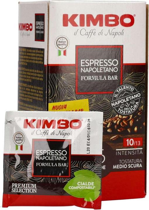 Actual product image Kimbo Espresso Napoletano - Formula Bar (15 x Port.)