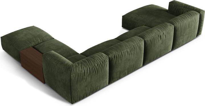 Actual product image Micadoni Modular Panoramic Right Corner Sofa, "Martina", 5 Seats, 406x280x75 Made in Europe (Sofa landscape)