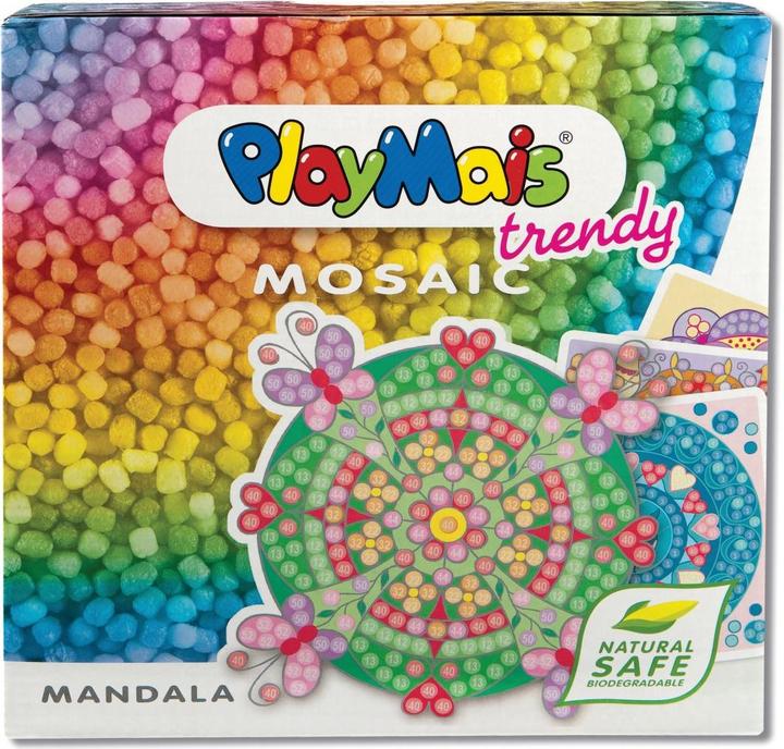 Produktbild PlayMais Trendy Mosaic Mandalas (3.000 Stück)