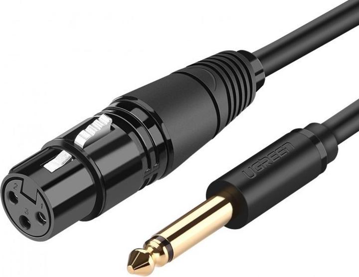 Produktbild Ugreen Mikrofon Verbindungskabel XLR Buchse auf 6.3m Stecker (2 m, XLR)
