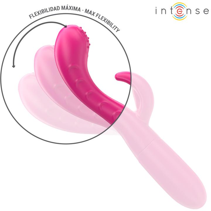 Image du produit Intense Vibromasseur Amara Avec Langue Stimulante 10 Vibrations Rose