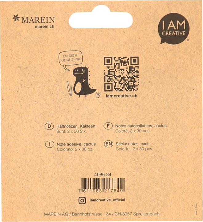 Immagine prodotto I Am Creative Note adesive (6 x 9 cm)