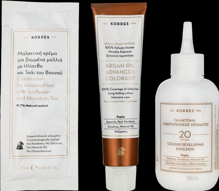 Produktbild Korres Argan Oil Hair Color (5.6 Hellbraun Rot)