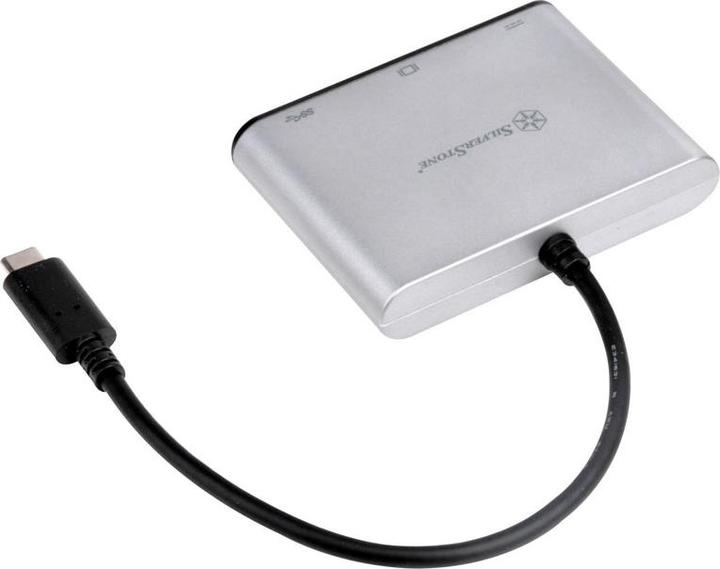 Produktbild Silverstone EP06C Station (Sub-D 15, USB 3.1, USB 3.0, 7 cm)