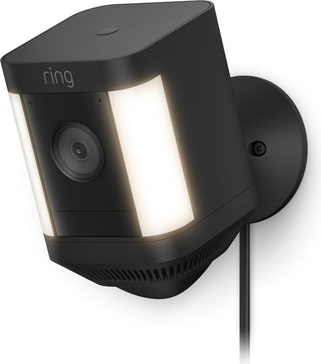 Actual product image Ring Spotlight Cam Plus, Plug-in - Black - EU (1920 x 1080 Pixels)