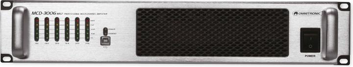 Produktbild Omnitronic MCD-3006 MK2 6-Kanal-Installationsendstufe (Verstärker)