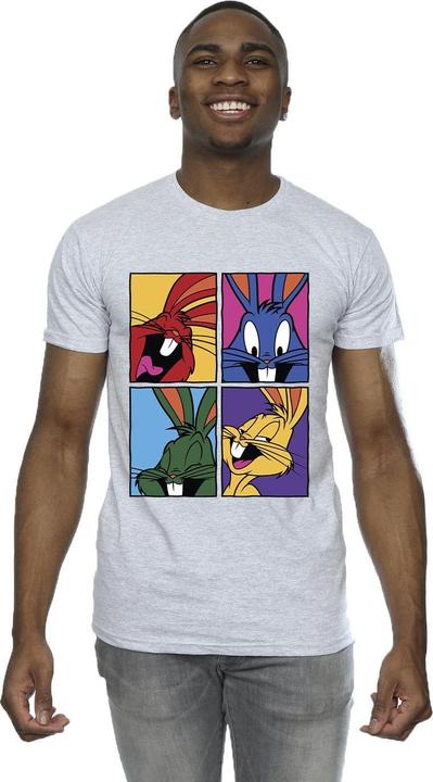 Immagine prodotto Looney Tunes Bugs Pop Art Maglietta Uomo (4XL)