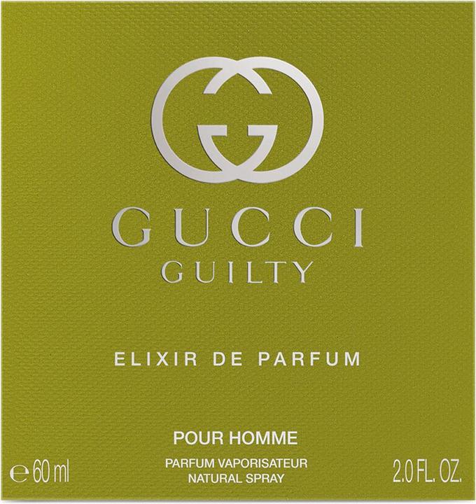 Actual product image Gucci Guilty Pour Homme Elixir (Eau de toilette, 60 ml)