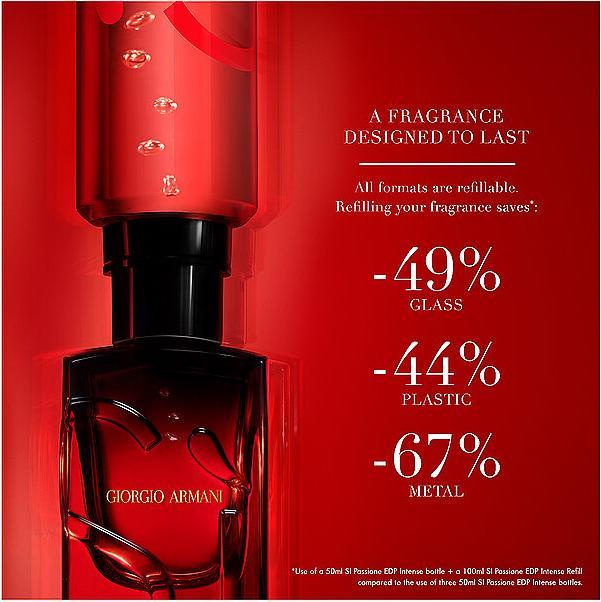 Actual product image Giorgio Armani Sì Passione Intense Refillable (Eau de parfum, 100 ml)