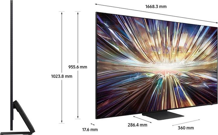 Produktbild Samsung TV-QE75QN800DTXXH QE75QN800DTXXH (75", QN800D, NeoQLED, 8K, 2024)