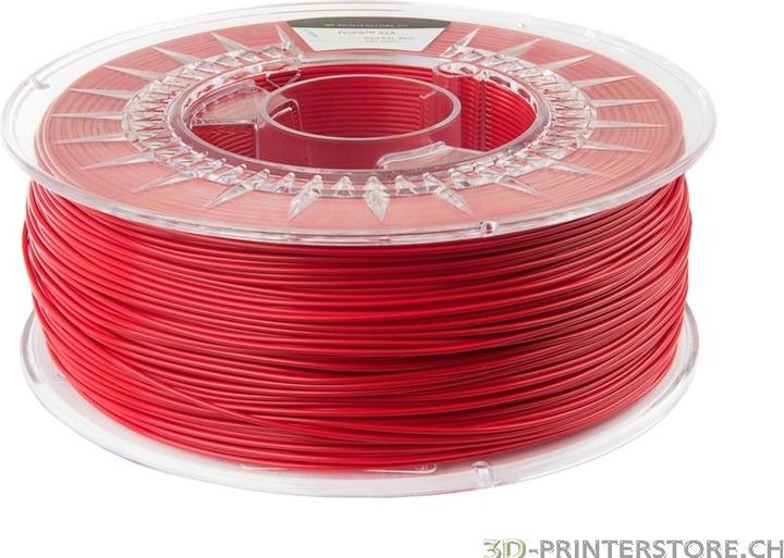 Actual product image 3d-printerstore.ch ASA ProFill Filament 2.85mm 1kg bloody red (ASA, 2.85 mm, 1000 g, Red)