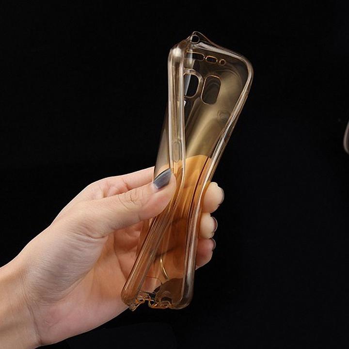 Produktbild König Design Huawei Ascend G620s Full Body 360 Silikon Schutzhülle Handyhülle Case Hülle Gold (Huawei Ascend G620s)
