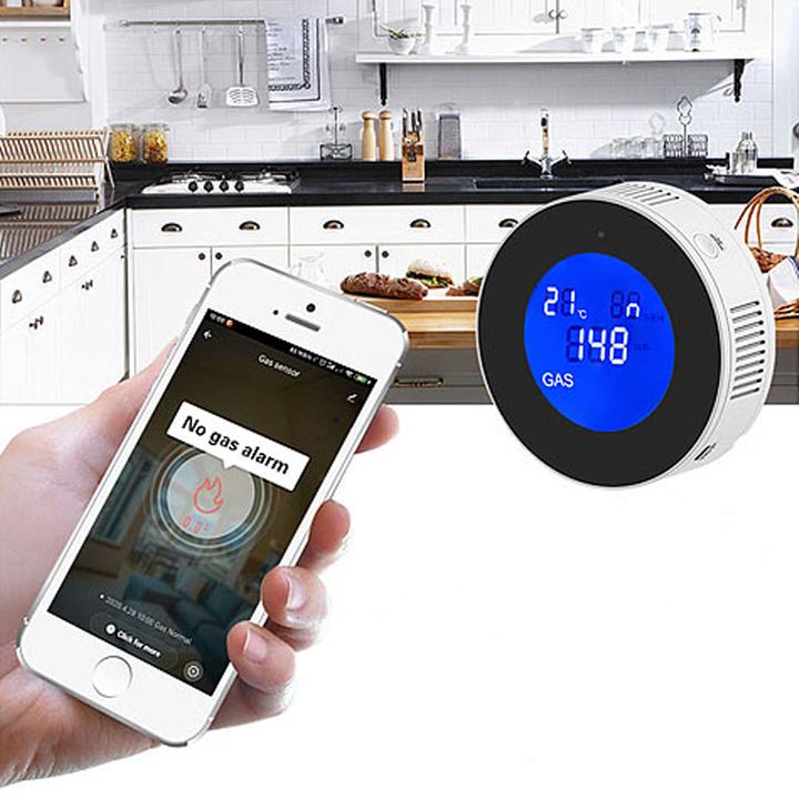 Produktbild VisorTech 2er-Set WLAN-Multi-Gasmelder mit App & Sprachansage