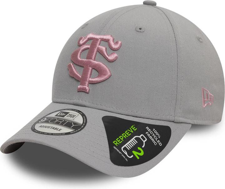 New Era 9Forty Strapback Cap - Stade Toulousain Rugby grau