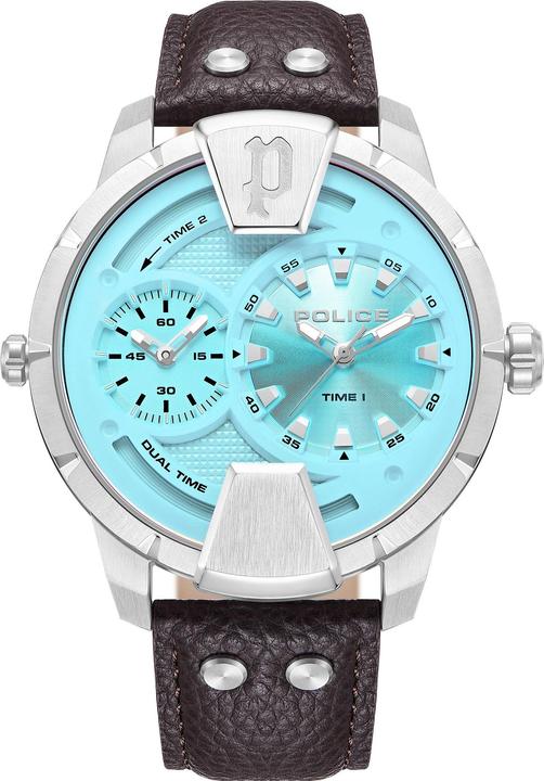 Police Herrenuhr HUNTLEY (Analoguhr, 48 mm)