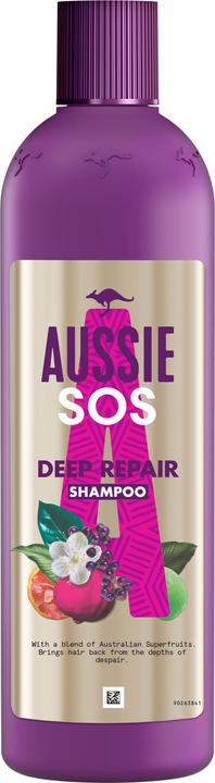 Actual product image Aussie SOS Deep Repair (490 ml, Liquid shampoo)