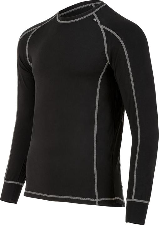 Highlander Bamboo 190 Mens L/S Top Black Xxl (XXL)