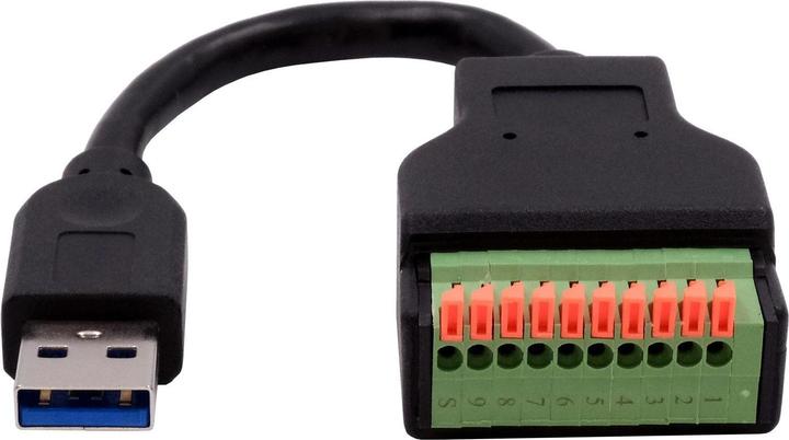 Produktbild Exsys USB-A Terminal Block Adapter (USB-A, 15 cm)