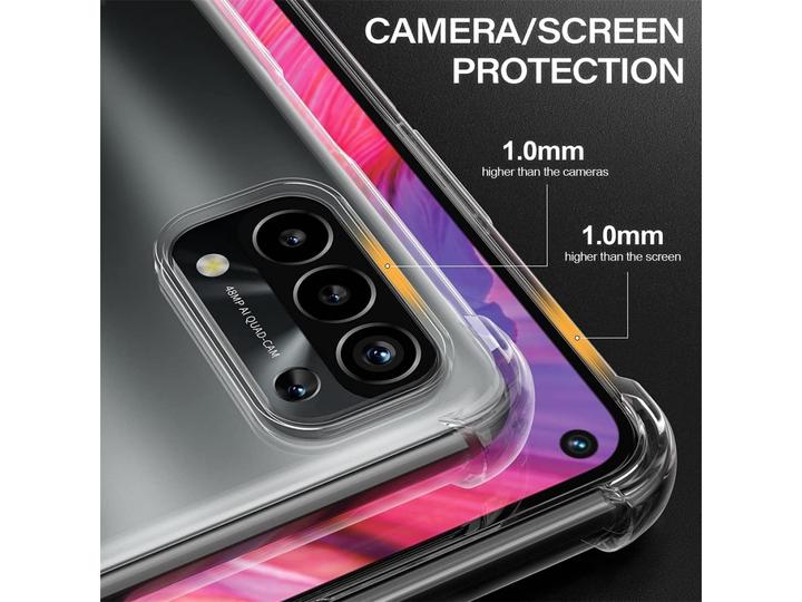 Actual product image Screenguard Oppo A54 5G Case Crystal Soft Airbag Bumper (Oppo A54 5G)