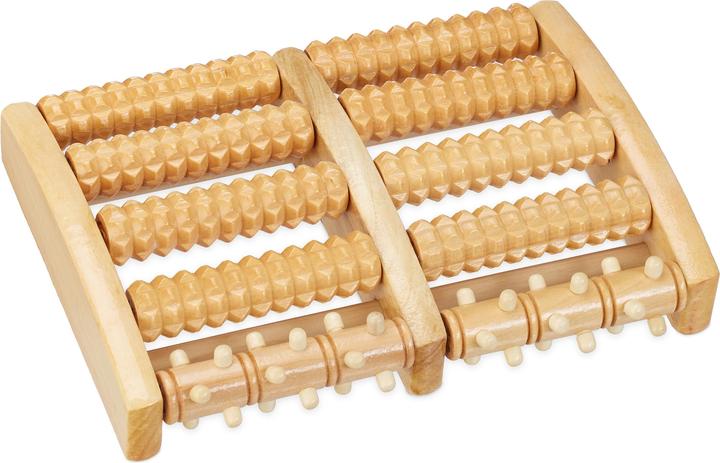 Relaxdays Foot Massager Roller, 10 Spiky Bars