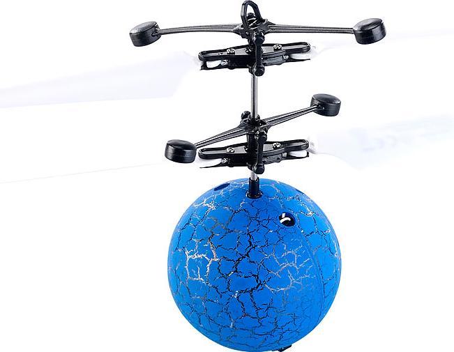 Produktbild Simulus Selbstfliegender Hubschrauber-Ball mit bunter LED-Beleuchtung