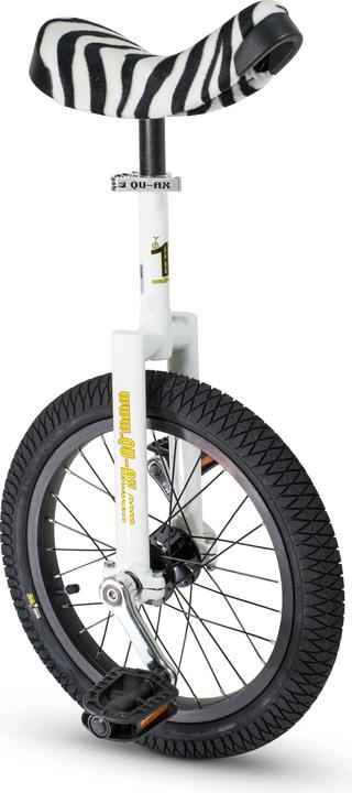 Qu-Ax Unicycle luxury zebra
