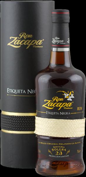 Actual product image Ron Zacapa 23 years Etiqueta Negra Solera (1 x 70 cl)