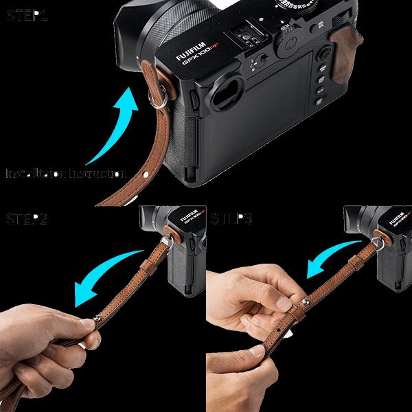 Image du produit SmallRig Ledertaschen-Kit für FUJIFILM GFX100RF Braun (Kamera Bereitschaftstasche)