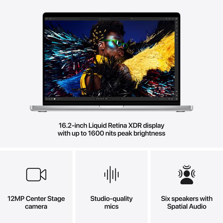 Image du produit Apple MacBook Pro 16 - 2024 (16.20", M4 Pro, 48 Go, 1000 Go, CH)