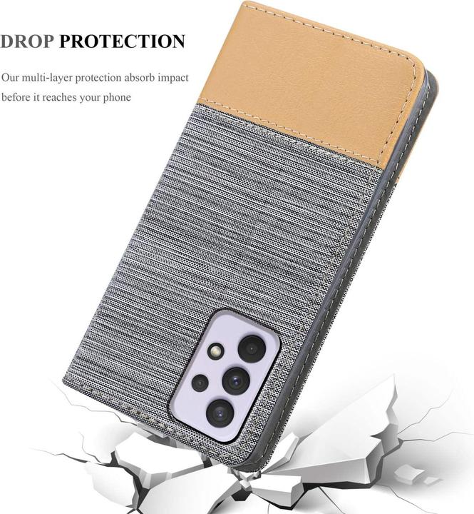 Produktbild Cadorabo Jeans Book Hülle (Samsung Galaxy A33 5G)