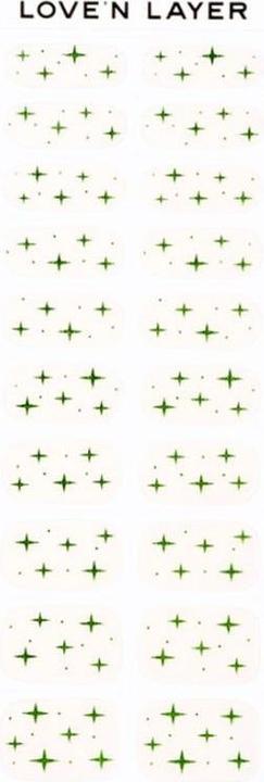 Produktbild Love'n Layer - Starburst Emerald Green (Nagelkleber, Starburst Emerald Green)