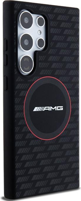 Produktbild Mercedes AMG AMHML23SMRK S928 czarny/black hardcase Silicone Carbon Pattern MagSafe (Samsung Galaxy S24 Ultra)