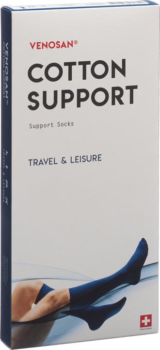 Venosan COTTON SUPPORT Socks A-D M silver (M)
