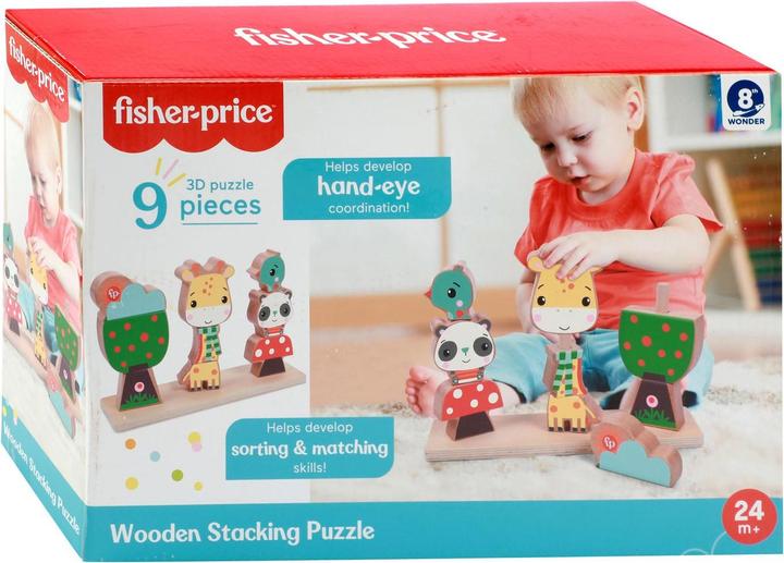 Immagine prodotto Fisher-Price Fisher Price Puzzle impilabile in legno
