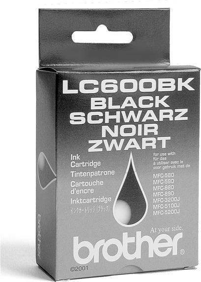 Actual product image Brother LC-600BK Ink (FC)