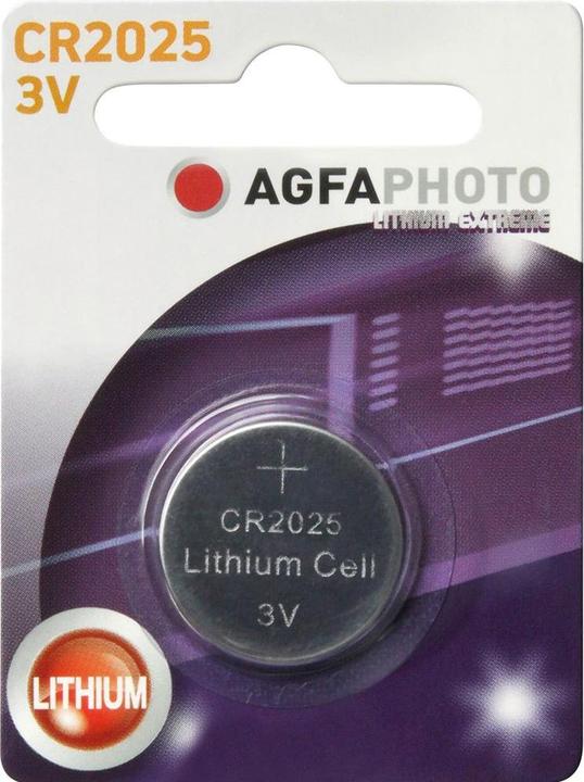 Produktbild AGFAPHOTO Cr2025 (1 Stk., CR2025, 150 mAh)
