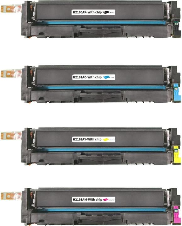 Actual product image Hermex Kompatibler Toner für HP Color LaserJet Pro MFP 3302fdng (M, Y, FC, C)