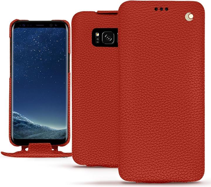 Actual product image Noreve Leather cover vertical (Samsung Galaxy S8+)