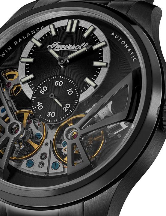 Produktbild Ingersoll 1892 Ingersoll I16102 Herrenuhr The Naismith Automatik 46mm 5ATM (Analoguhr)
